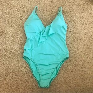 NWT Trina Turk Swim, Teal One Piece Swimsuit